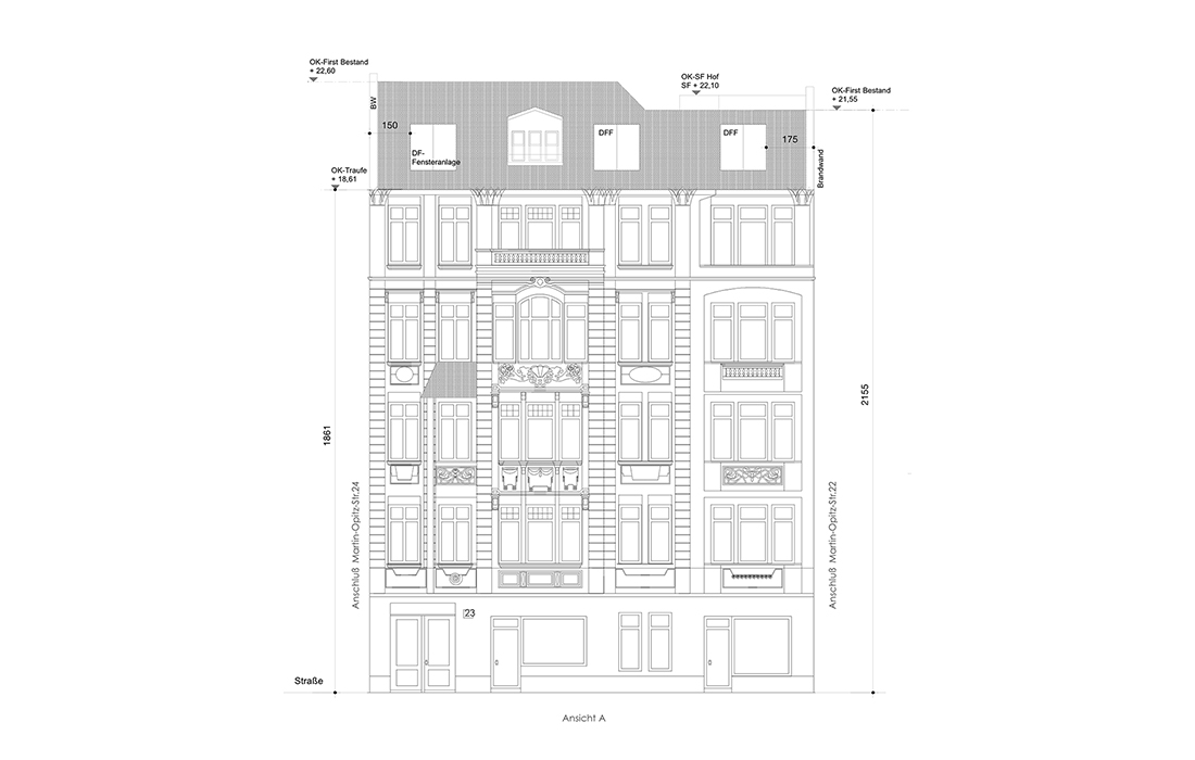 Fassade Visualisierung